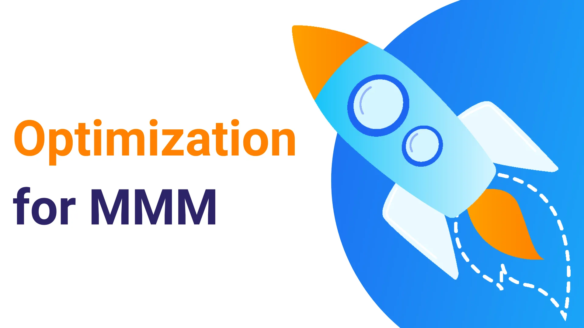 Optimization for Marketing Mix Modeling - What You need to know - A rocket that symbolizes the boosted marketing performance after optimization